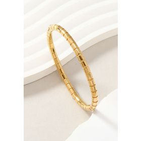 Chavin EV08SR Gold Kelepçe Dizayn Çelik Bayan Bileklik