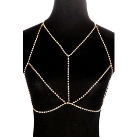 Chavin Gold kap. 4mm. Su Yolu Taşlı Bayan Kolye Zincir