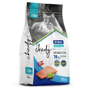 Chedy Balıklı 10 kg Kısır Kedi Maması