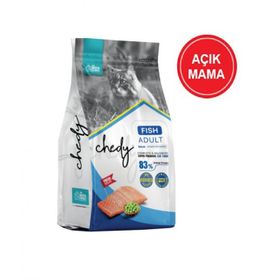 Chedy Somonlu Yetişkin 1 kg Açık Kedi Maması