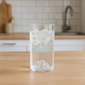 Chef Star 300 ml Şeffaf Dağlı Borosilikat Cam Bardak