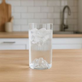 Chef Star 300 ml Şeffaf Dağlı Borosilikat Cam Bardak