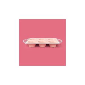 Chef Star 33x18 cm Asorti 6'lı Silikon Kek Kalıbı