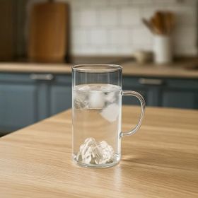 Chef Star Borosilikat 300 ml Dağlı Kulplu Bardak