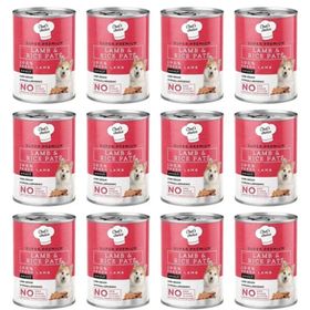 Chefs Cchoice 12x400 gr Kuzulu Pirinçli Ezme Köpek Konseve Maması