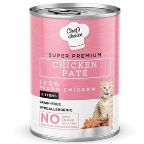 Chefs Cchoice 400 gr Kitten Tavuklu Ezme Yavru Kedi Konservesi