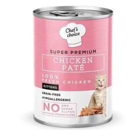 Chefs Cchoice 400 gr Kitten Tavuklu Ezme Yavru Konserve Kedi Maması