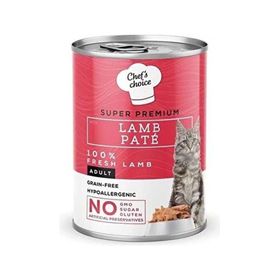 Chefs Cchoice 400 gr Tahılsız Kuzu Etli Ezme Kedi Konservesi