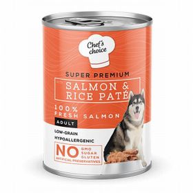 Chefs Cchoice 6x400 gr Köpek Somonlu Pirinçli Ezme Konservesi