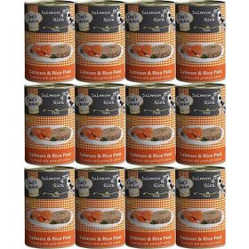 Chef's Choice 12x400 gr Somonlu Pirinçli Ezme Köpek Konservesi