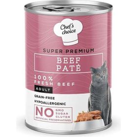 Chef's Choice 400 gr Biftekli Kıyılmış Kedi Maması