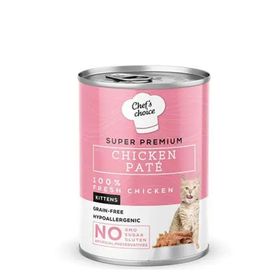 Chef's Choice 400 gr Kitten Tavuklu Ezme Yavru Kedi Konservesi