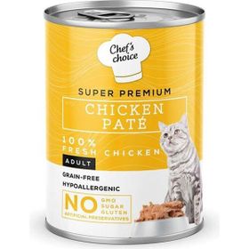 Chef's Choice 400 gr Kıyılmış Tavuk EtliKonserve Kedi Maması