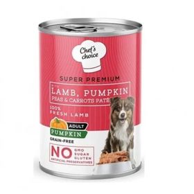 Chef's Choice 400 gr Pumpkin Pate Kuzu Balkabak ve Sebzeli Köpek Yaş Maması
