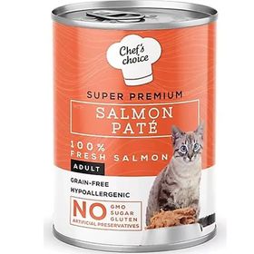 Chef's Choice 400 gr Somonlu Tahılsız Yetişkin Kedi Konservesi