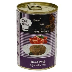 Chef's Choice Kedi Sığır Eti Ezme Konservesi 6x400 gr