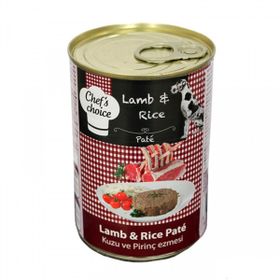 Chefs Choice Kıyılmış Kuzu Etli 400 gr Konserve Köpek Maması