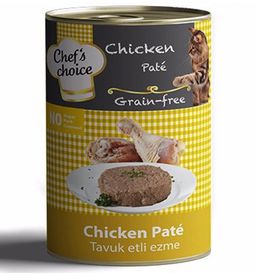 Chef's Choice Kıyılmış Tavuk Etli Tahılsız 400 gr Yetişkin Kedi Konservesi