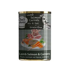 Chefs Choice Kuzu Somon Ezme 400 gr Köpek Konserve Maması