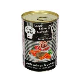 Chefs Choice Kuzu Somon Ezme 400 gr Köpek Konserve Maması