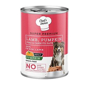 Chef's Choice Kuzulu ve Bal Kabaklı Tahılsız Ezme 400 gr Yetişkin Köpek Konservesi