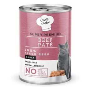 Chef's Choice Pate Lamb Kuzu Etli Tahılsız Ezme 400 gr Kedi Yaş Maması