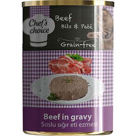 Chef's Choice Sığır Etli 400 gr Yetişkin Kedi Konservesi