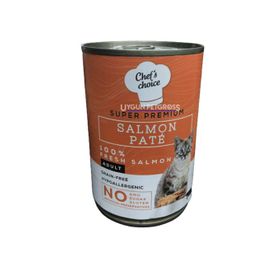Chef's Choice Somonlu Kıyılmış 400 gr Yetişkin Kedi Konserve Maması