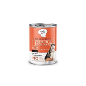 Chef's Choice Somonlu ve Pirinçli 400 gr Yetişkin Köpek Konservesi