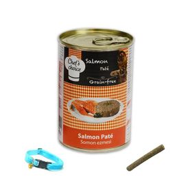 Chef's Choice Tahılsız Somonlu Ezme 400 gr Kedi Konserve Maması