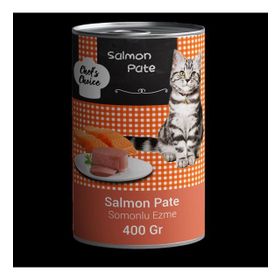 Chef's Choice Tahılsız Somonlu Ezme 400 gr Kedi Konserve Maması