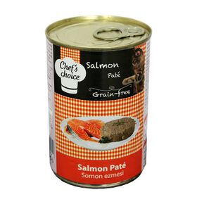 Chef's Choice Tahılsız Somonlu Ezme 400 gr Kedi Konserve Maması