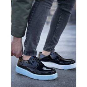 Chekich CH001 RBT Classic Lace Siyah Erkek Günlük Ayakkabı