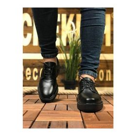 Chekich CH001 Siyah Fantasya Taban Erkek Ayakkabı