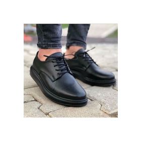 Chekich CH003 ST Süet Siyah Erkek Ayakkabı