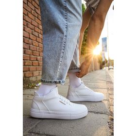 Chekich CH004 Cbt Hıde Beyaz Erkek Günlük Ayakkabı