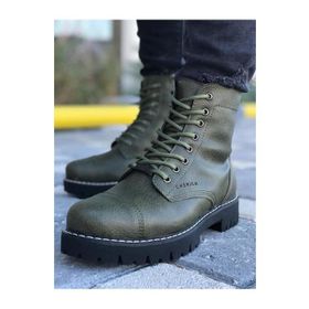 Chekich CH009 Mat ST Haki Erkek Bot