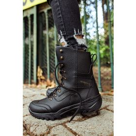 Chekich Ch051 Siyah Süet St Erkek Bot