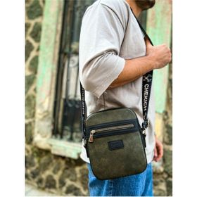 Chekich CH102 Stealht Siyah-Haki Kare Erkek Çanta