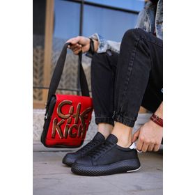 Chekich CH107 CST Felibord Siyah Erkek Ayakkabı