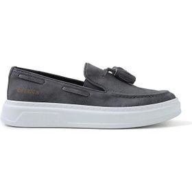 Chekich CH127 Cbt Loafer-X Antrasit Renk Kalın Taban Loafer Model Erkek Klasik Ayakkabı
