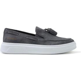 Chekich CH127 Cbt Loafer-X Antrasit Renk Kalın Taban Loafer Model Erkek Klasik Ayakkabı
