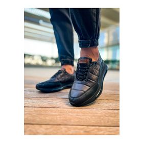Chekich CH179 Rst Sporty Runner Siyah Erkek Spor Ayakkabı