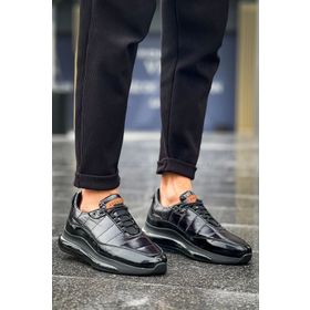Chekich CH179 Rst Sporty Runner Siyah Erkek Spor Ayakkabı