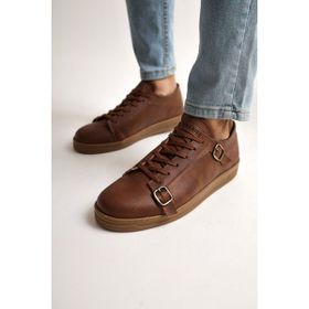 Chekich CH191 Ckt Side Buckle Taba Erkek Günlük Ayakkabı