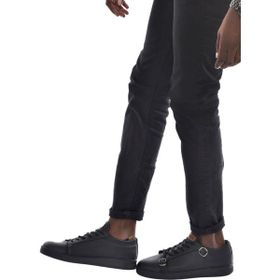 Chekich CH191 Cst Side Buckle Siyah Erkek Günlük Ayakkabı