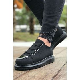 Chekich CH251 Sst Mirror Suede Siyah Erkek Günlük Ayakkabı