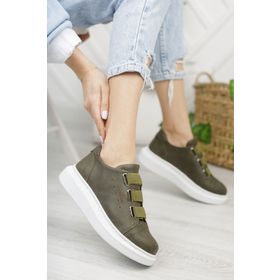 Chekich CH253 CBT Mirror Non Haki Kadın Günlük Ayakkabı