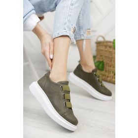 Chekich CH253 CBT Mirror Non Haki Kadın Günlük Ayakkabı