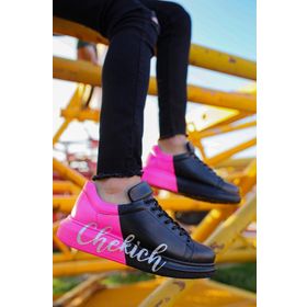Chekich CH254 ST 477 Siyah Pembe Erkek Ayakkabı